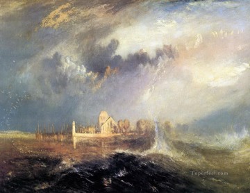  Turner Pintura - Quillebeuf en la desembocadura del Sena Turner